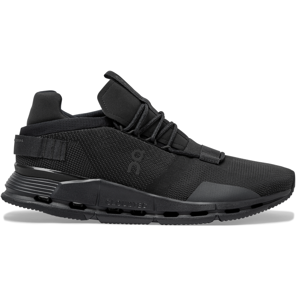 On-Men's On Cloudnova-Black/Eclipse-Pacers Running