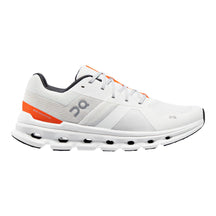 On-Men's On Cloudrunner-Undyed-White/Flame-Pacers Running