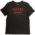 Load image into Gallery viewer, Pacers Running-Men's Pacers Running Short Sleeve-Pure Black/Red Screen-Pacers Running
