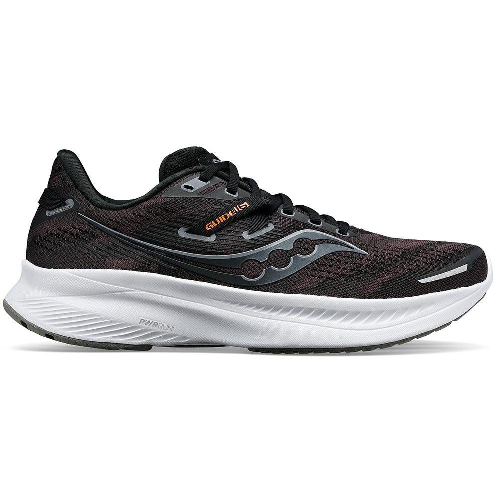 Saucony-Men's Saucony Guide 16-Black/White-Pacers Running