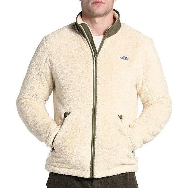 The North Face-Men's The North Face Campshire Full Zip Fleece-Bleached Sand-Pacers Running