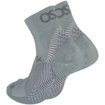 OS1st-OS1st FS4 Merino Plantar Fasciitis Compression Socks - Quarter-Grey-Pacers Running
