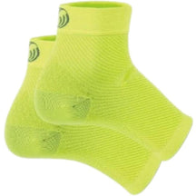 OS1st-OS1st FS6 Plantar Fasciitis Performance Foot Sleeve - Pair-Reflector Yellow-Pacers Running