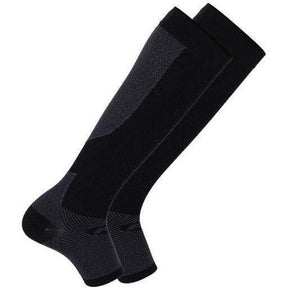 OS1st-OS1st FS6+ Plantar Fasciitis Performance Foot and Calf Sleeves-Black-Pacers Running