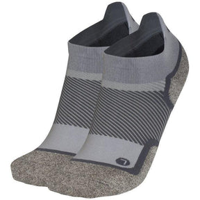 OS1st-OS1st WP4 Wellness Performance Socks - No Show-Grey-Pacers Running