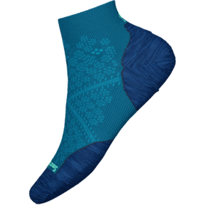 Smartwool-Smartwool Women's Run Targeted Cushion Low Cut Socks-Ocean Abyss-Pacers Running