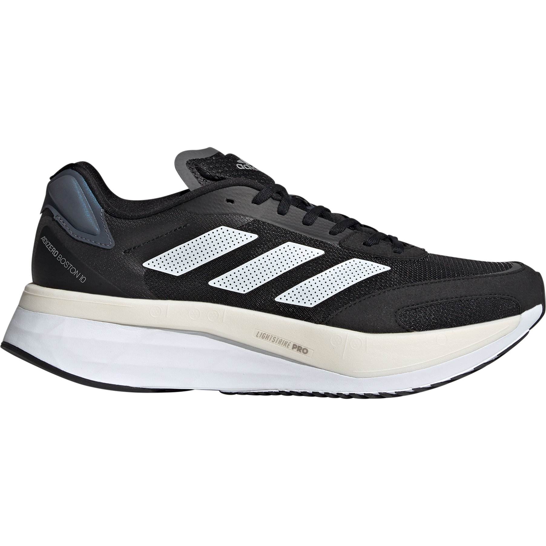 Adidas-Unisex Adidas Adizero Boston 10-Core Black/Ftwr White/Grey Five-Pacers Running