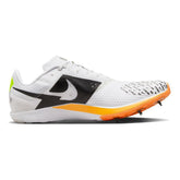 Nike-Unisex Nike Zoom Rival 6-White/Black-Total Orange-Laser Orange-Pacers Running