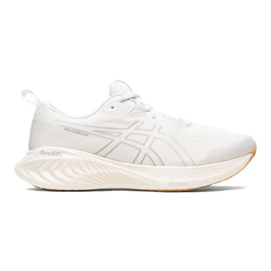 ASICS-Women's ASICS GEL-Cumulus 25-White/White-Pacers Running