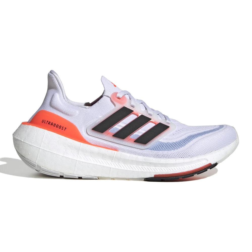 Adidas-Women's Adidas Ultraboost Light-Cloud White/Core Black/Solar Red-Pacers Running