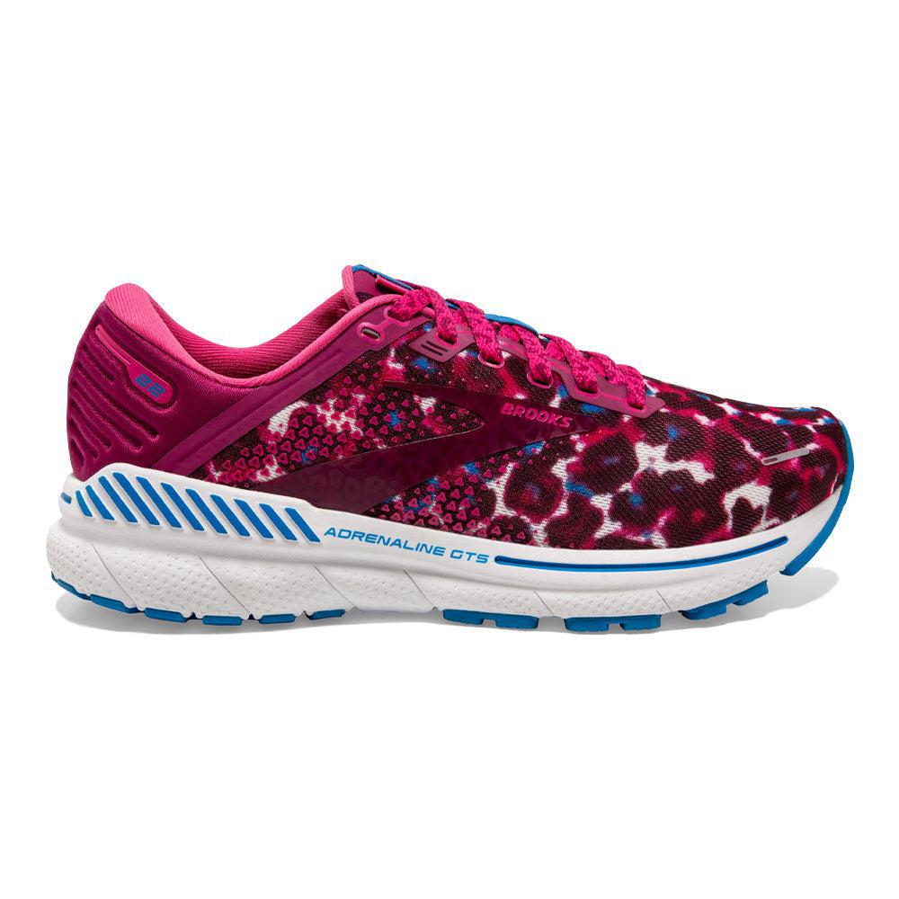 Brooks-Women's Brooks Adrenaline GTS 22-Magenta/White/Raspberry-Pacers Running