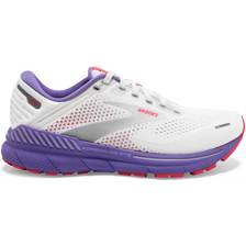 Brooks-Women's Brooks Adrenaline GTS 22-White/Coral/Purple-Pacers Running