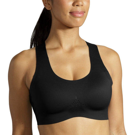 Brooks-Women's Brooks Dare Crossback Run Bra 2.0-Black-Pacers Running