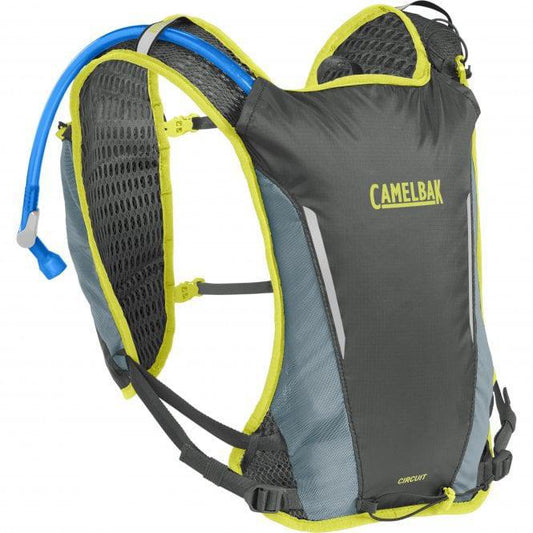 Camelbak-Women's Camelbak Circuit Run Vest-Graphite/Limeade-Pacers Running