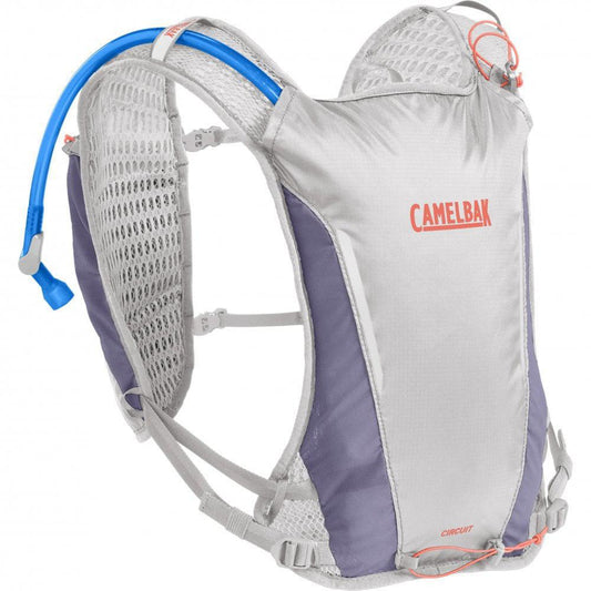 Camelbak-Women's Camelbak Circuit Run Vest-Silver/Dusk-Pacers Running