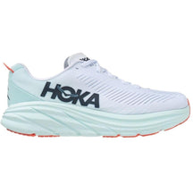 HOKA ONE ONE-Women's HOKA ONE ONE Rincon 3-White/Blue Glass-Pacers Running