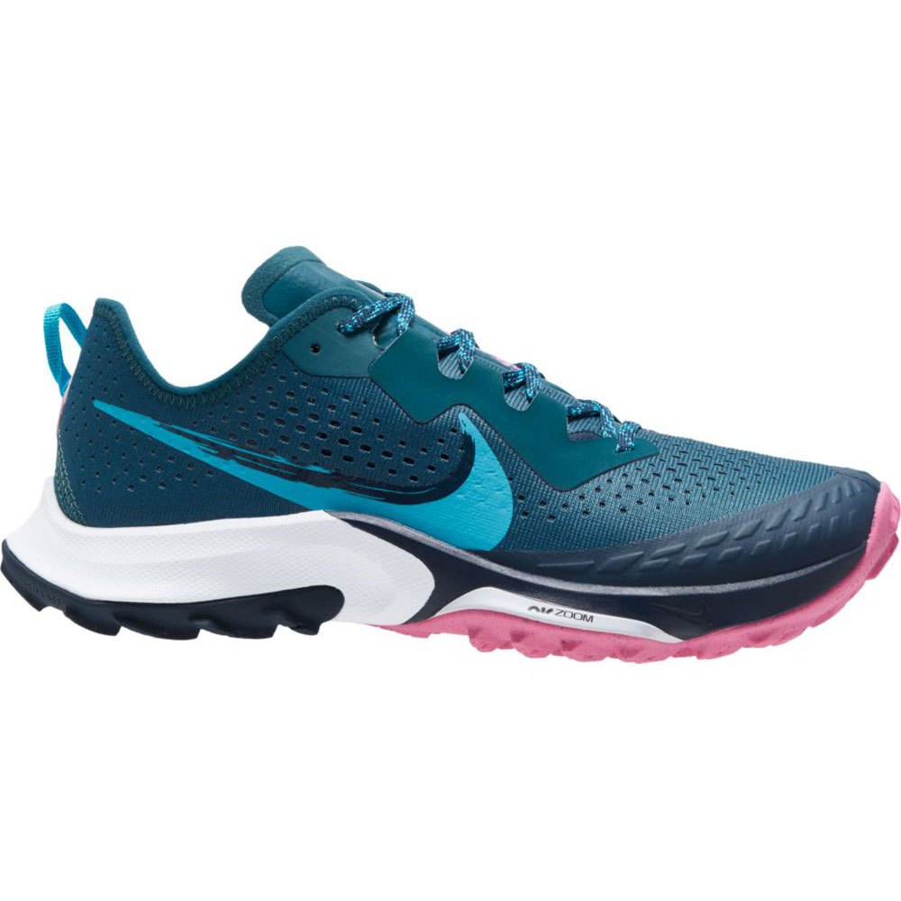 Nike-Women's Nike Air Zoom Terra Kiger 7-Dark Teal Green/Turquoise Blue-Pacers Running