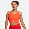 Load image into Gallery viewer, Nike-Women's Nike Dri-FIT Swoosh Padded Bra-Chile Red/White-Pacers Running
