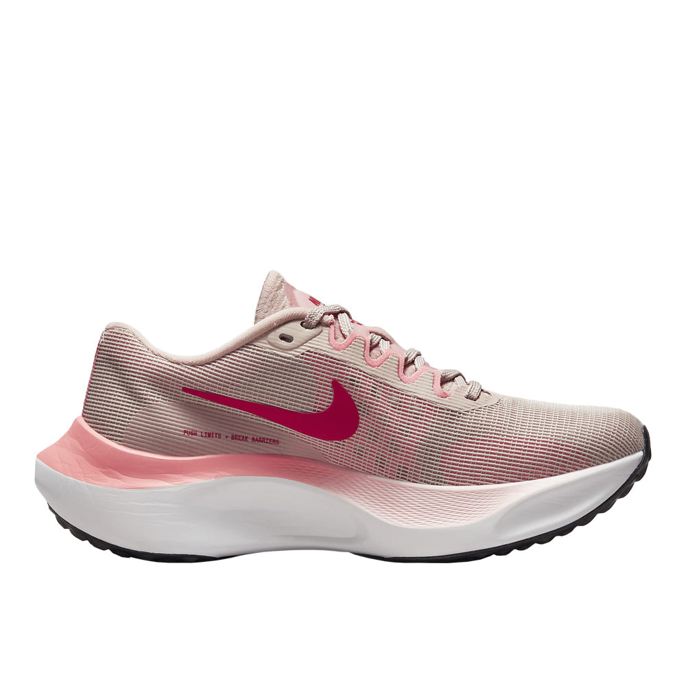 Nike-Women's Nike Zoom Fly 5-Pink Oxford/University Red-Pink Gaze-Pacers Running