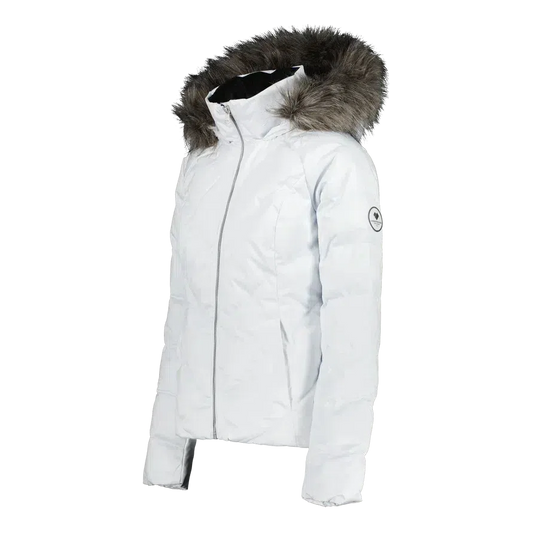 Obermeyer-Women's Obermeyer Bombshell Jacket-White-Pacers Running