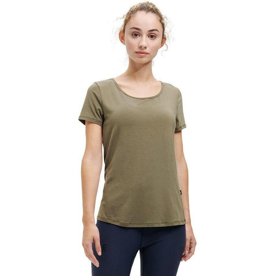 On-Women's On Active-T Breathe-Olive-Pacers Running