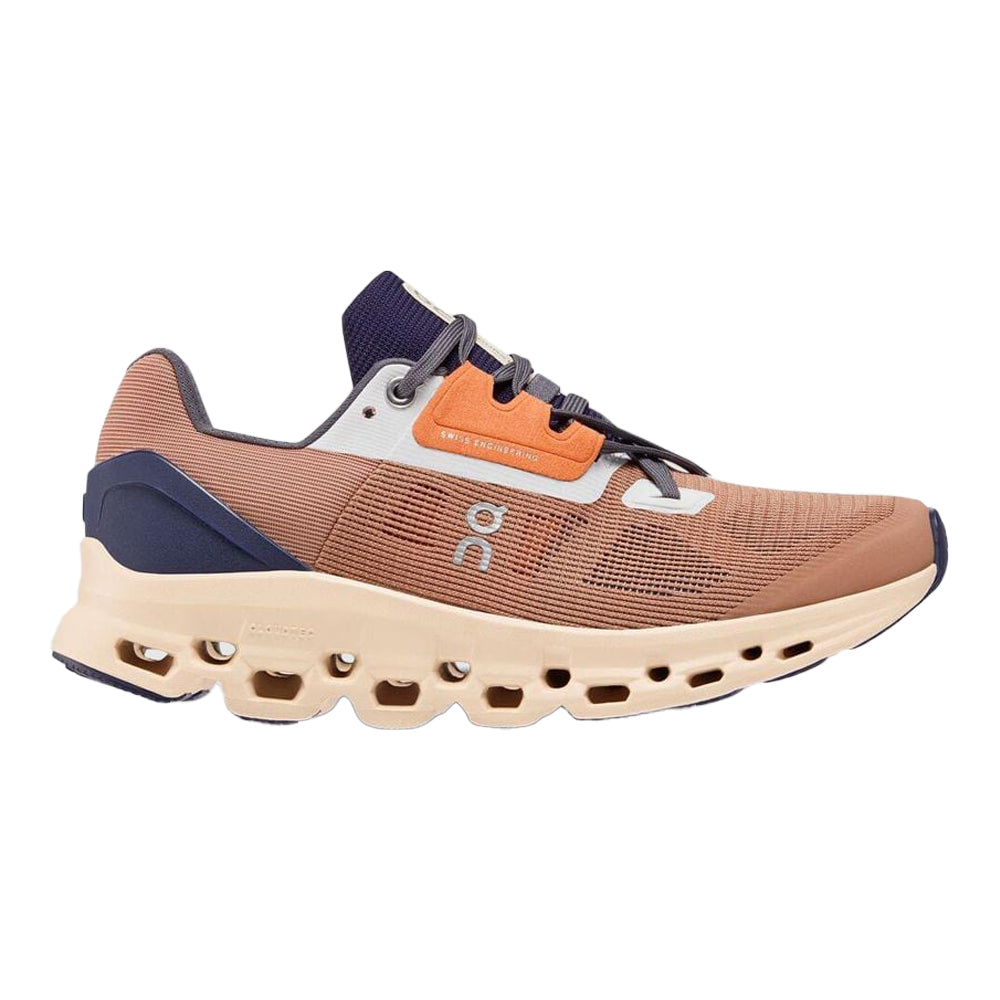 On-Women's On Cloudstratus-Cork/Fawn-Pacers Running