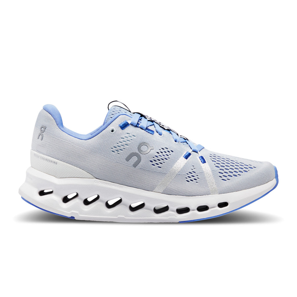 On-Women's On Cloudsurfer-Heather/White-Pacers Running