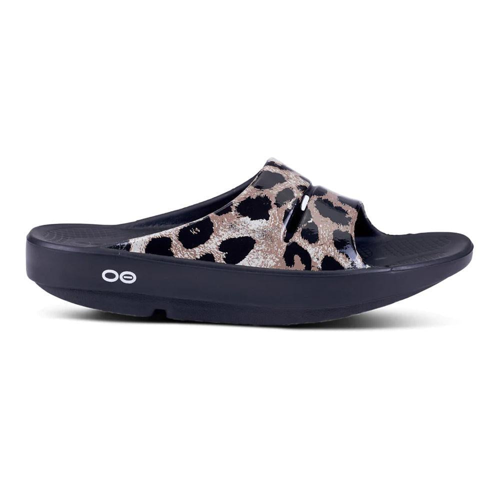 OOFOS-Women's OOFOS OOahh Limited Cheetah-Cheetah-Pacers Running