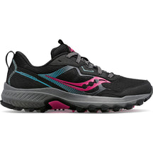 Saucony-Women's Saucony Excursion TR16-Black/Fuchsia-Pacers Running