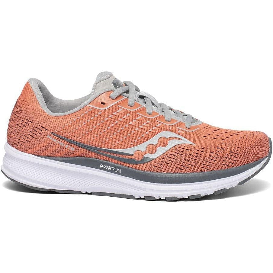 Saucony-Women's Saucony Ride 13-Coral/Alloy-Pacers Running
