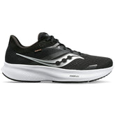 Saucony-Women's Saucony Ride 16-Black/White-Pacers Running